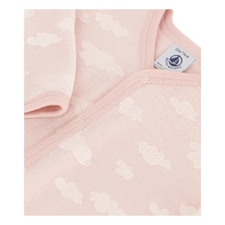 Petit Bateau Pyjama en Velours Nuage | Rose