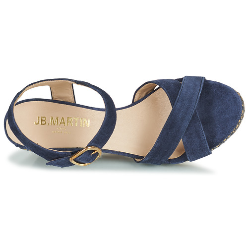 JB Martin - VANITY - CHEVRE VELOURS MARINE