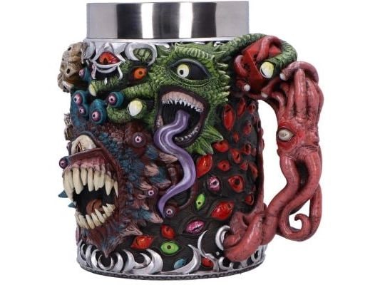 Nemesis Now Krug Dungeons & Dragons Beholder 600 ml Offiziell lizenzierter, handbemalter Krug