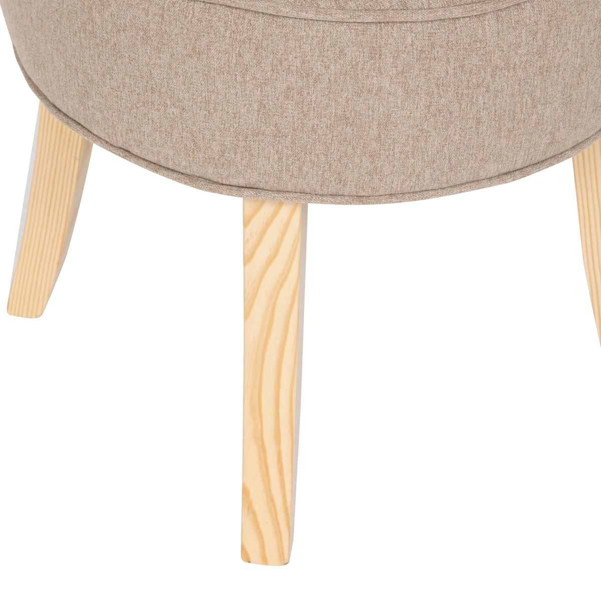 TABOURET D APPOINT FIRMIN BEIGE