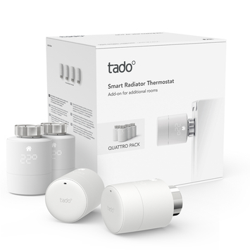 Tado Slimme Radiatorknop 4 stuks