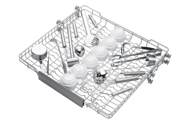 Samsung DW60A8050FB, Fuld størrelse (60 cm), Sort, Kurv, Rustfrit stål, 14 kuverter