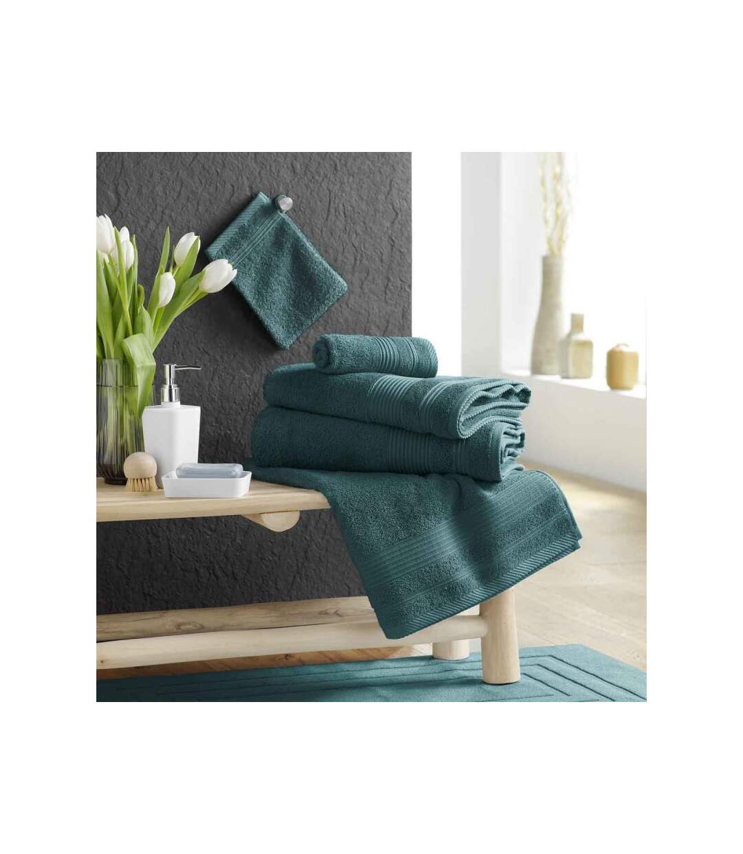 Tapis de Bain Tendresse 50x85cm Émeraude