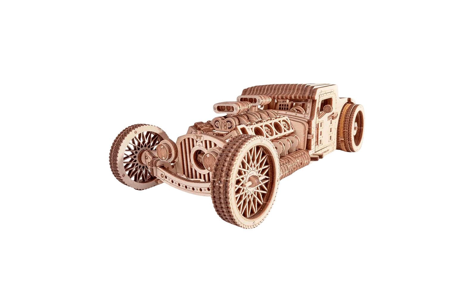Bausatz Hot RodHot Rod 3D Bausatz aus Holz