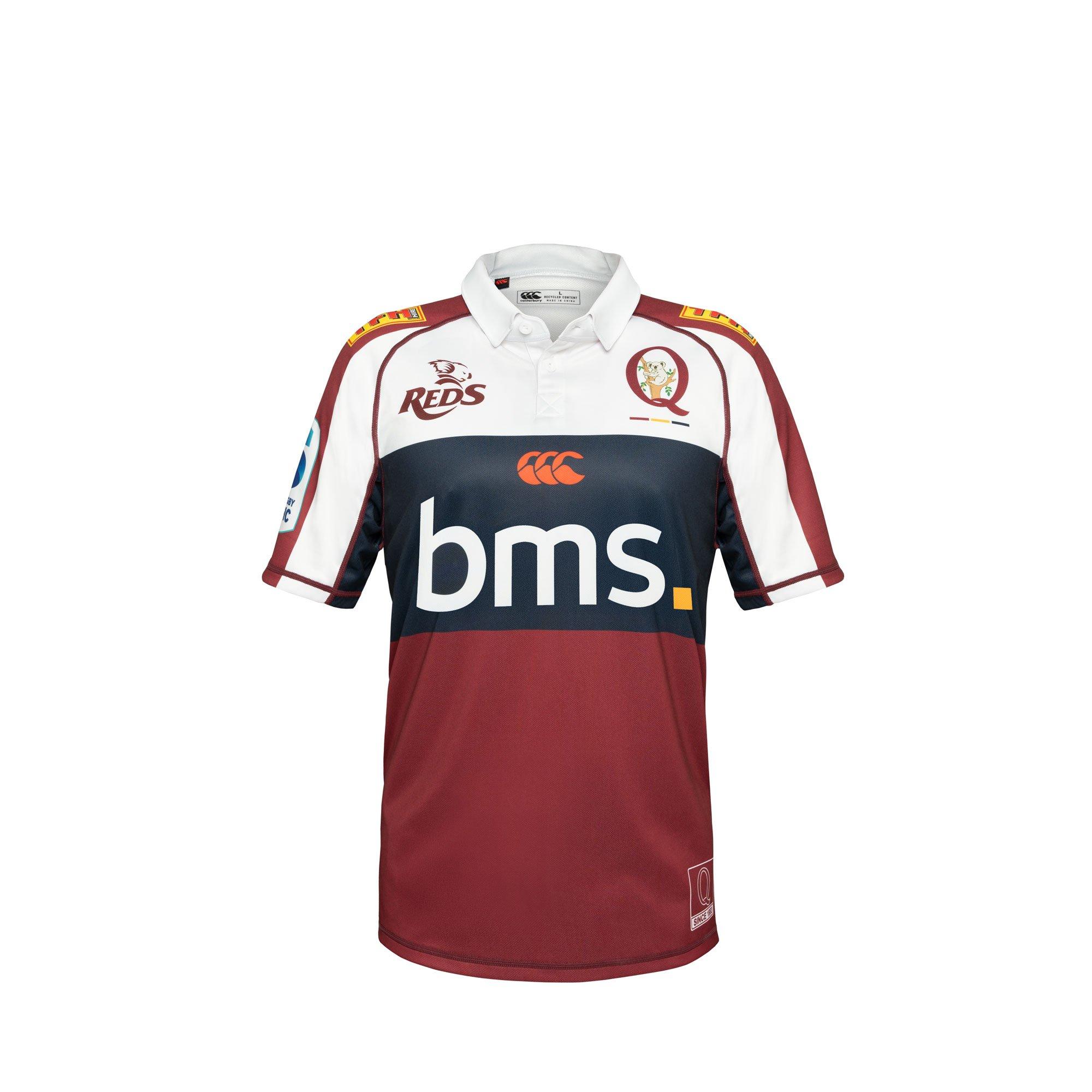 Canterbury Queensland Reds Home Shirt 2025 Adults