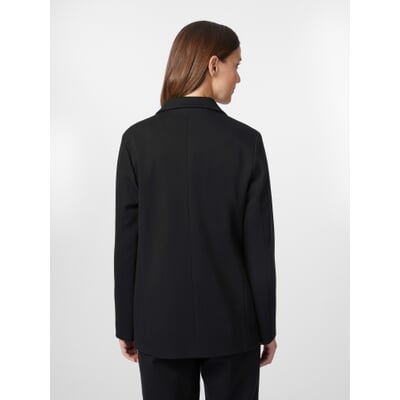 Damen-Jerseyblazer, Schwarz