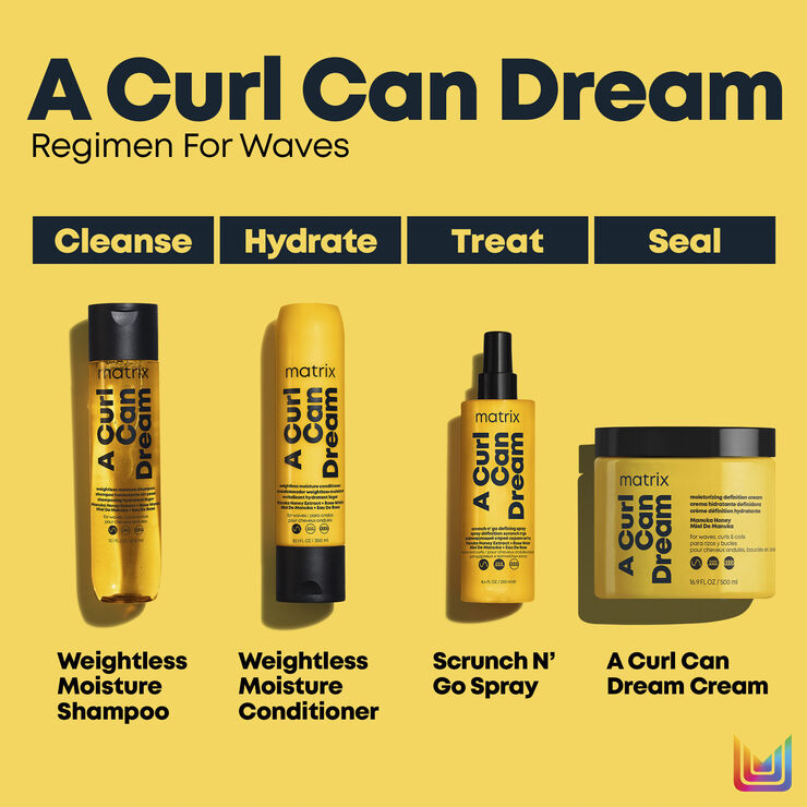 Matrix A Curl Can Dream Scrunch N' Go Defining Spray