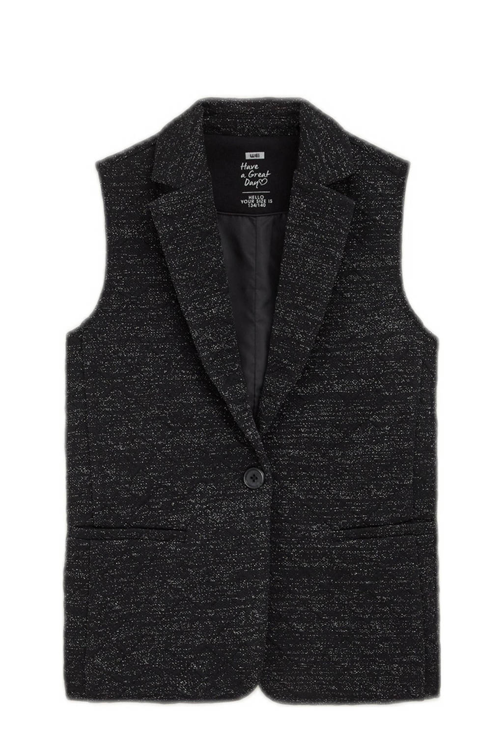WE Fashion gilet zwart