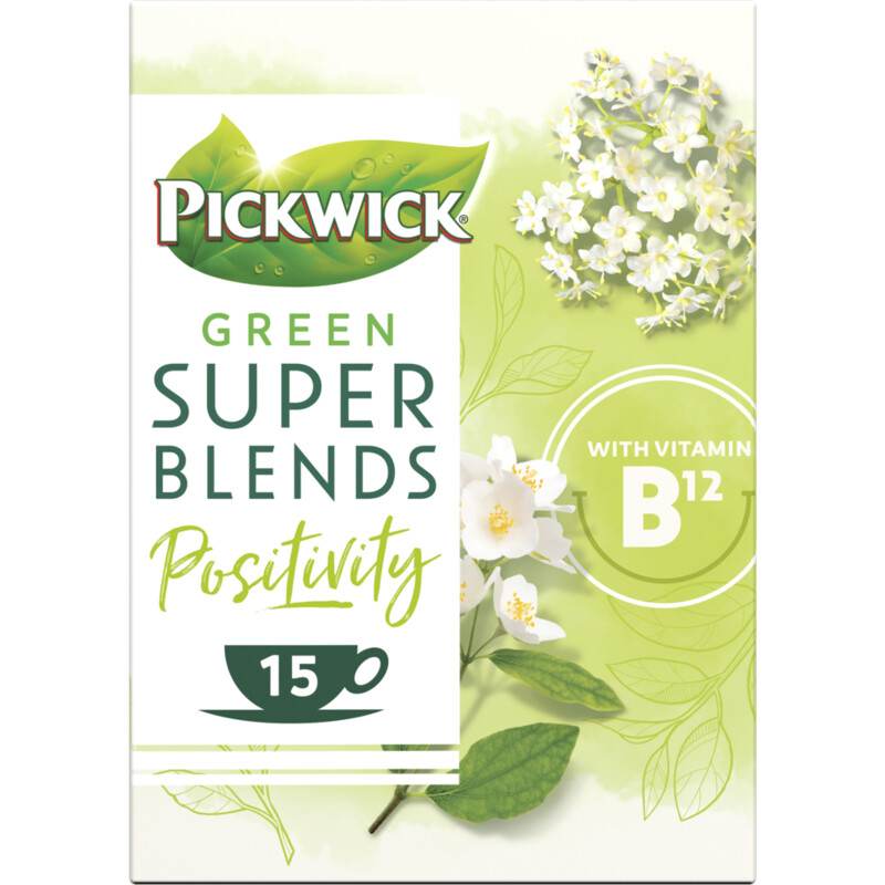 Pickwick Super blends positivity groene thee