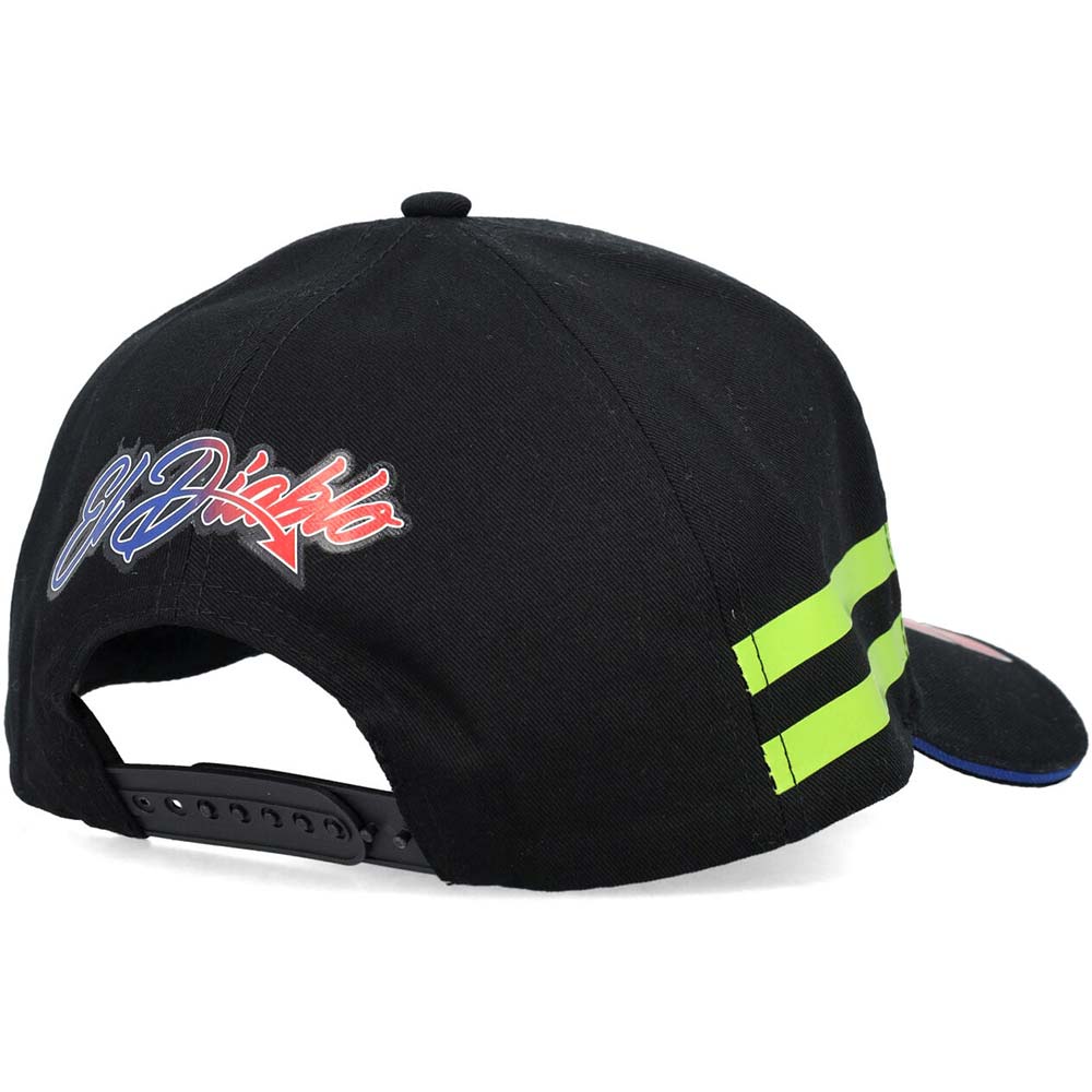 Fabio Quartararo - Casquette baseball Dual FQ20 Monster N°1 Noir / Vert / Rouge