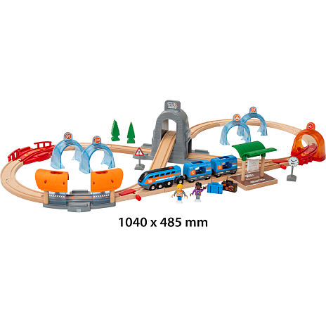 BRIO 33972 Smart Tech Sound Action tunnel rejsesæt
