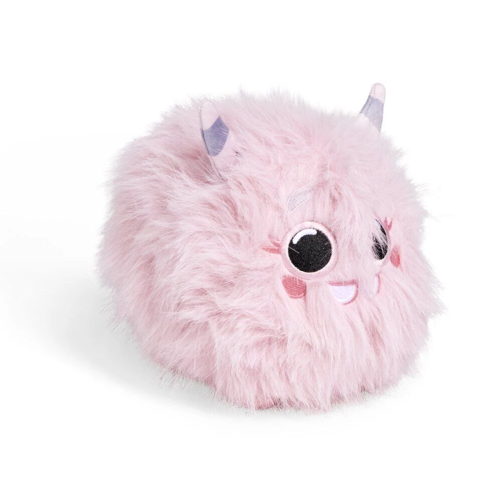 Peluche yéti jaune 24x17xH20cm