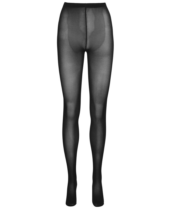 Wolford Velvet de Luxe 50 strømpebukser Sort