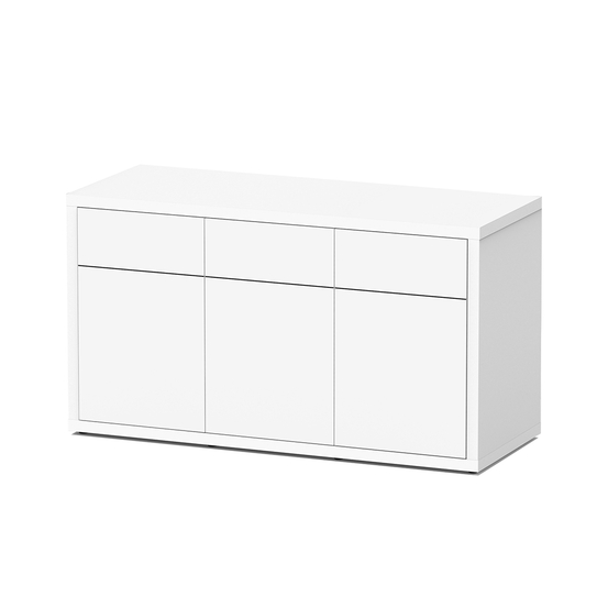 Meuble d'aquarium avec 2 portes Sublime Blanc L.150xP.60xH.83cm