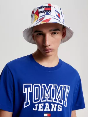 Chapéu Bucket com Estampa da Bandeira Tradicional