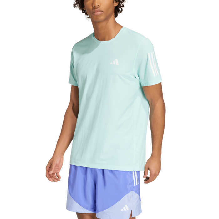 adidas Herre T-shirts Own The Run T-Shirt Blå