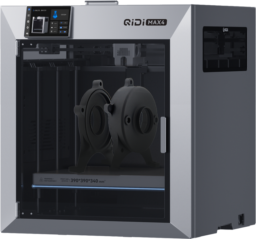 QIDI Tech  Max4    Der Großformat-Drucker, der Desktop-3D-Druck neu definiert!