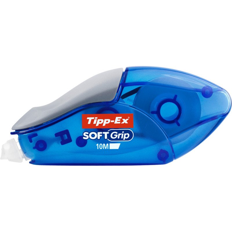 Correcteur à sec Soft Grip Tipp-Ex largeur 4,2 mm - Longueur 10 m