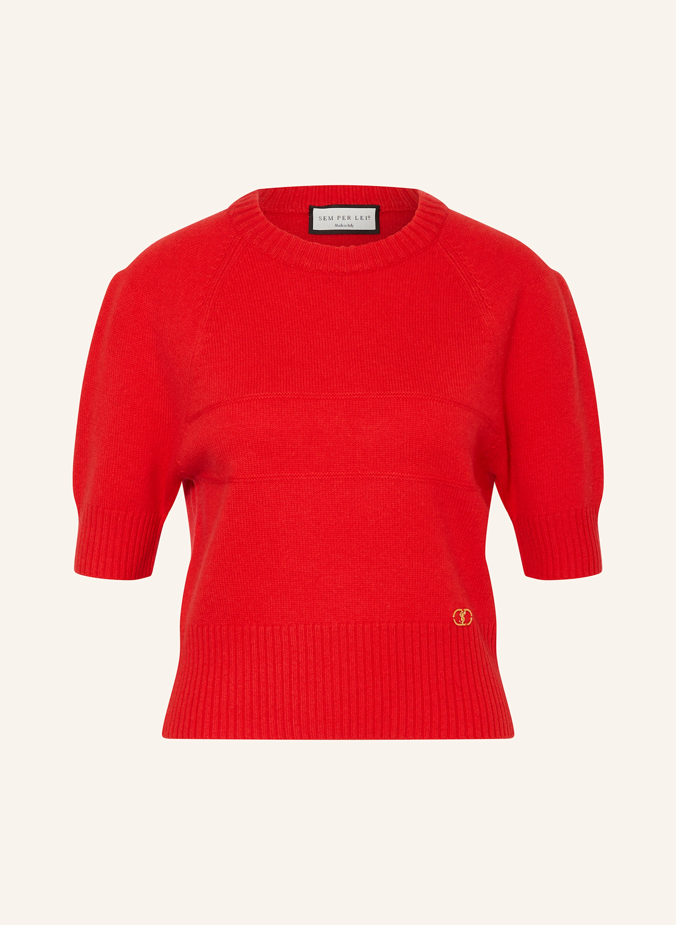 SEM PER LEI Strickshirt mit Cashmere