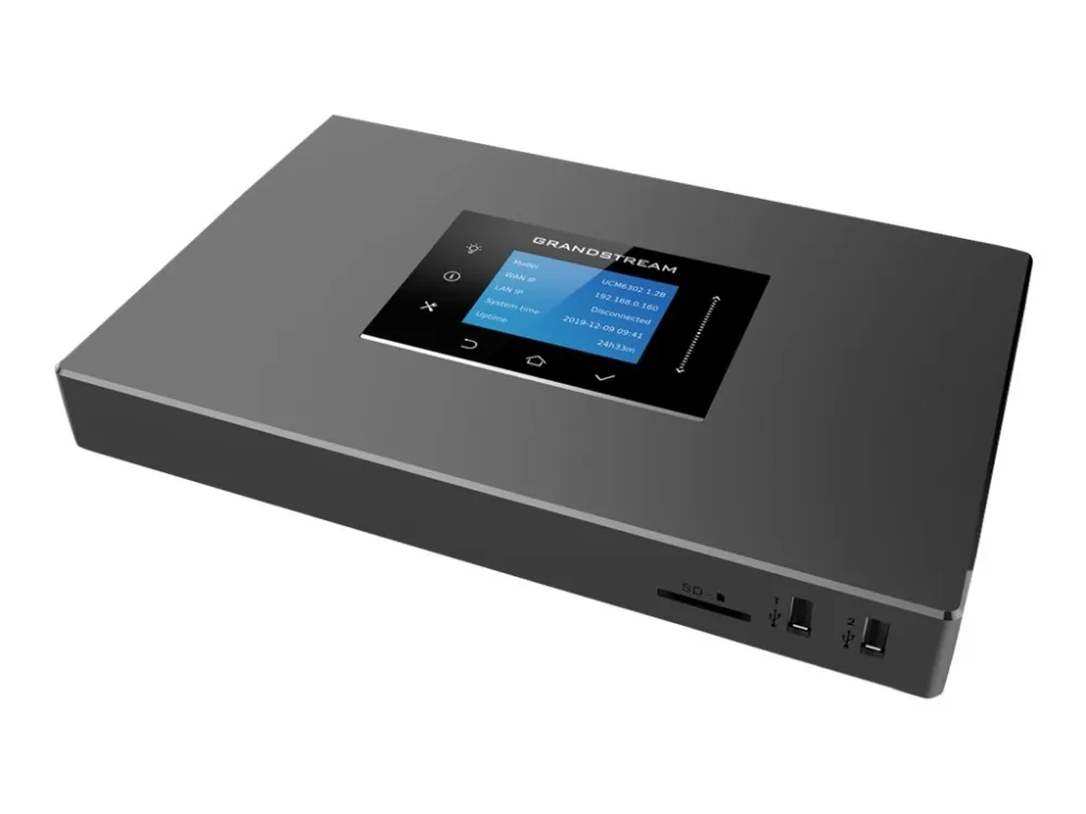 Grandstream UCM6302 - IP-PBX - 2 FXO-carrier - 2 FXS-carrier - 3 x 10/100/1000