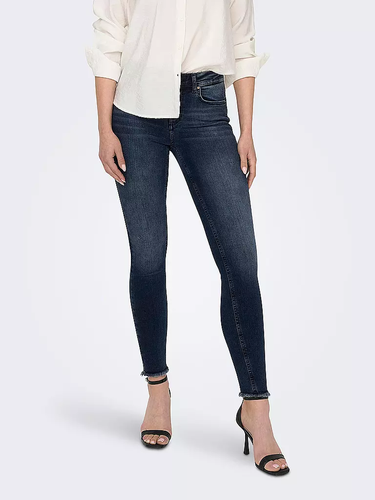 ONLY Jeans Skinny Fit 7/8 ONLBLUSH blau
