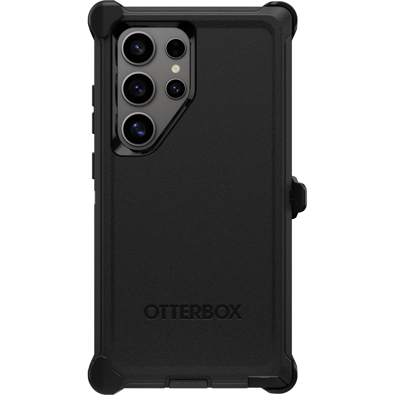 Samsung Galaxy S24 Ultra Outdoor Schutz Hülle Defender Series   Holster (77-94494) - Schwarz