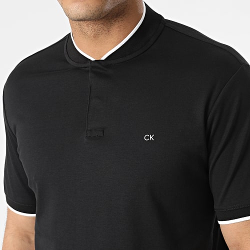Polo Manches Courtes Smooth Cotton 8997 Noir