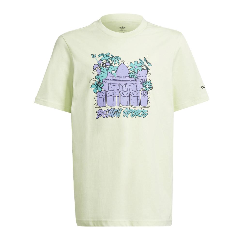 Adidas T-shirt Vert Garçon Adidas Graphique
