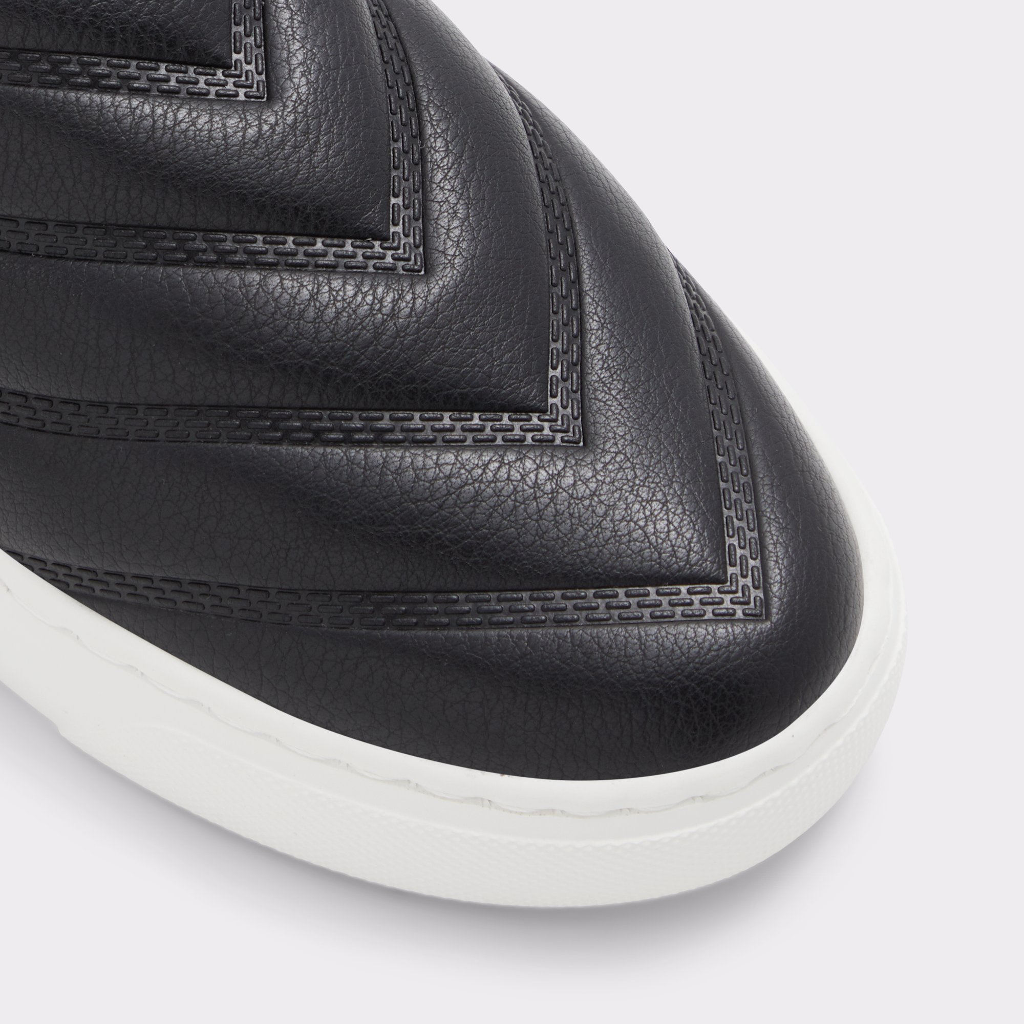 Crendann Black Women Slip on sneakers