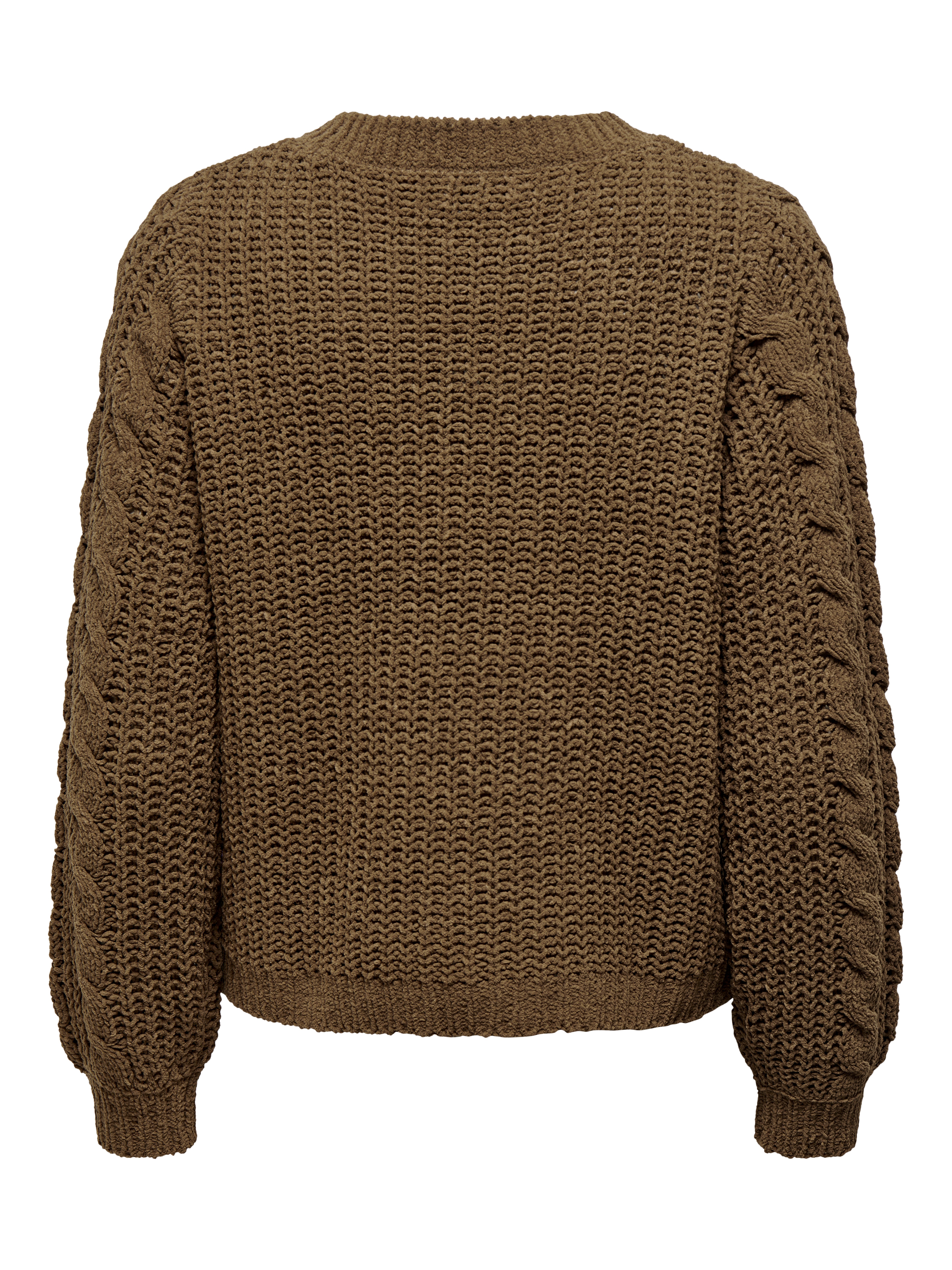 JDYJOSIA Strickpullover Fondue Fudge