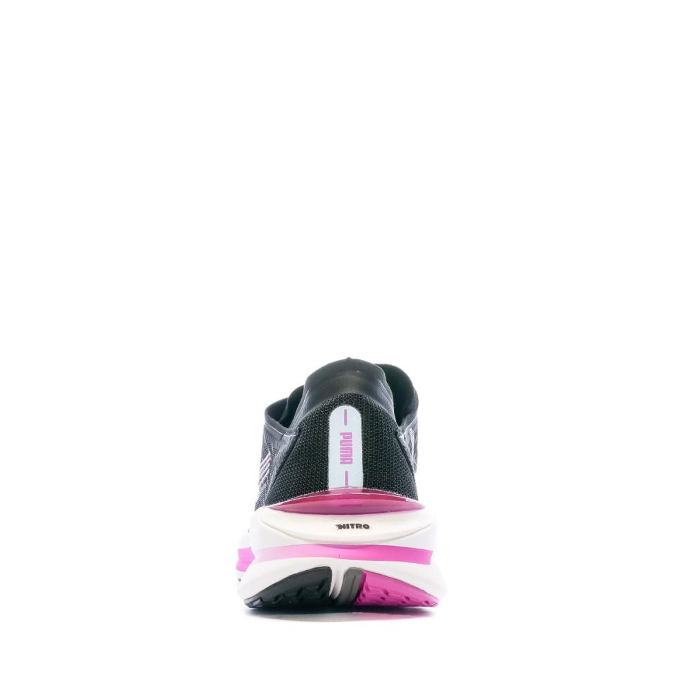 Puma Chaussures de running Noir/Violet Puma Electrify Nitro