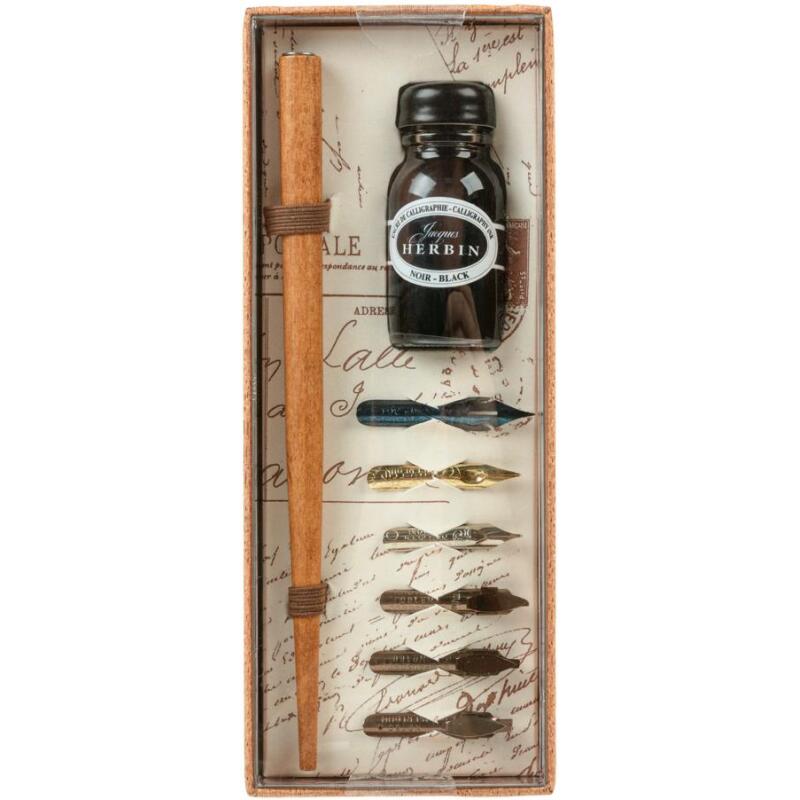 Petit coffret de calligraphie