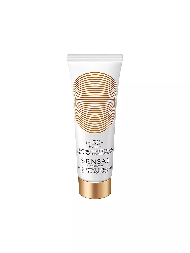 SENSAI Silky Bronze - Protective Suncare Cream For Face SPF 50+ 50ml keine Farbe