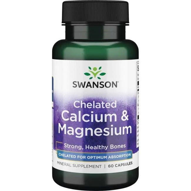 Swanson Albion Chelat Calcium & Magnessium