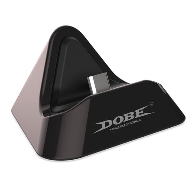 Opladningsdock, opladningsstander, kompatibel med Nintendo Switch 1 + 2 + OLED