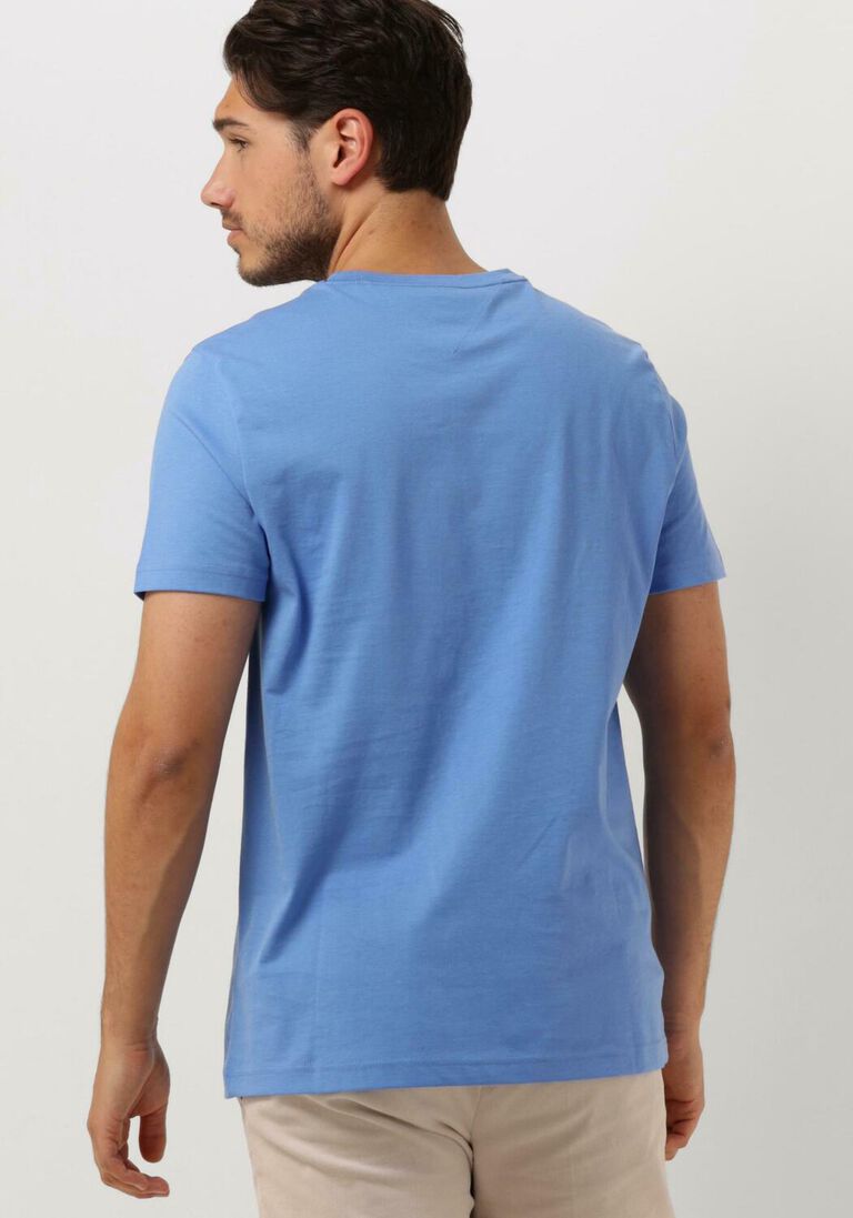 TOMMY HILFIGER blauwe tommy hilfiger t-shirt tommy logo tee