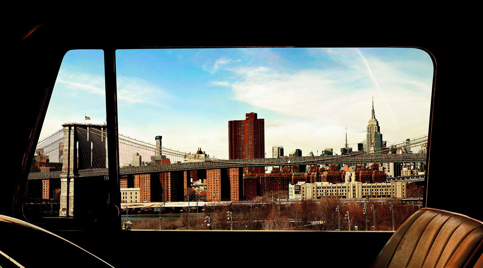 Golden Morning On Manhattan by Luc Dratwa - Limited Edition. Edition of: 150. Signed.
