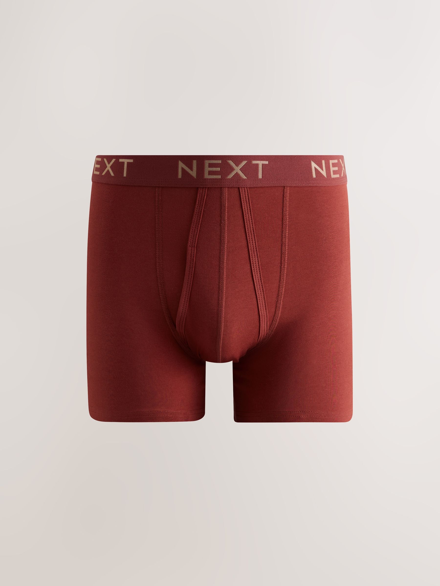 Rood/Blauw/Paars Rijk - Verpakking van 5 - Boxershorts met A-voorkant