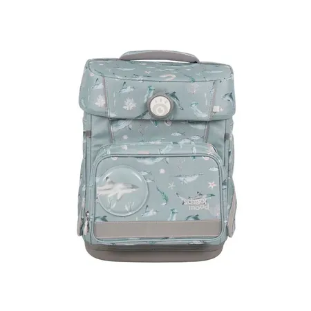 School-Mood Schulranzen-Set Hero Maxx Air Aqua, 7-teilig