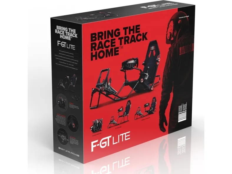 Next Level Racing F-GT Lite - Racersimulationscockpit - vippe