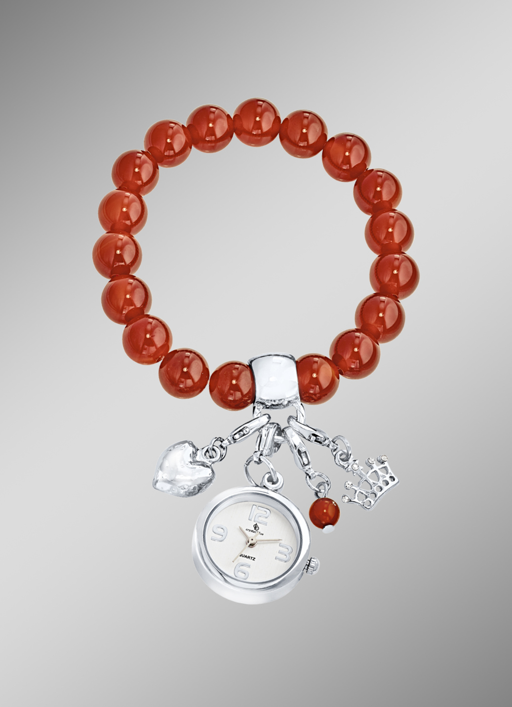 Edelstein-Armband mit Charms