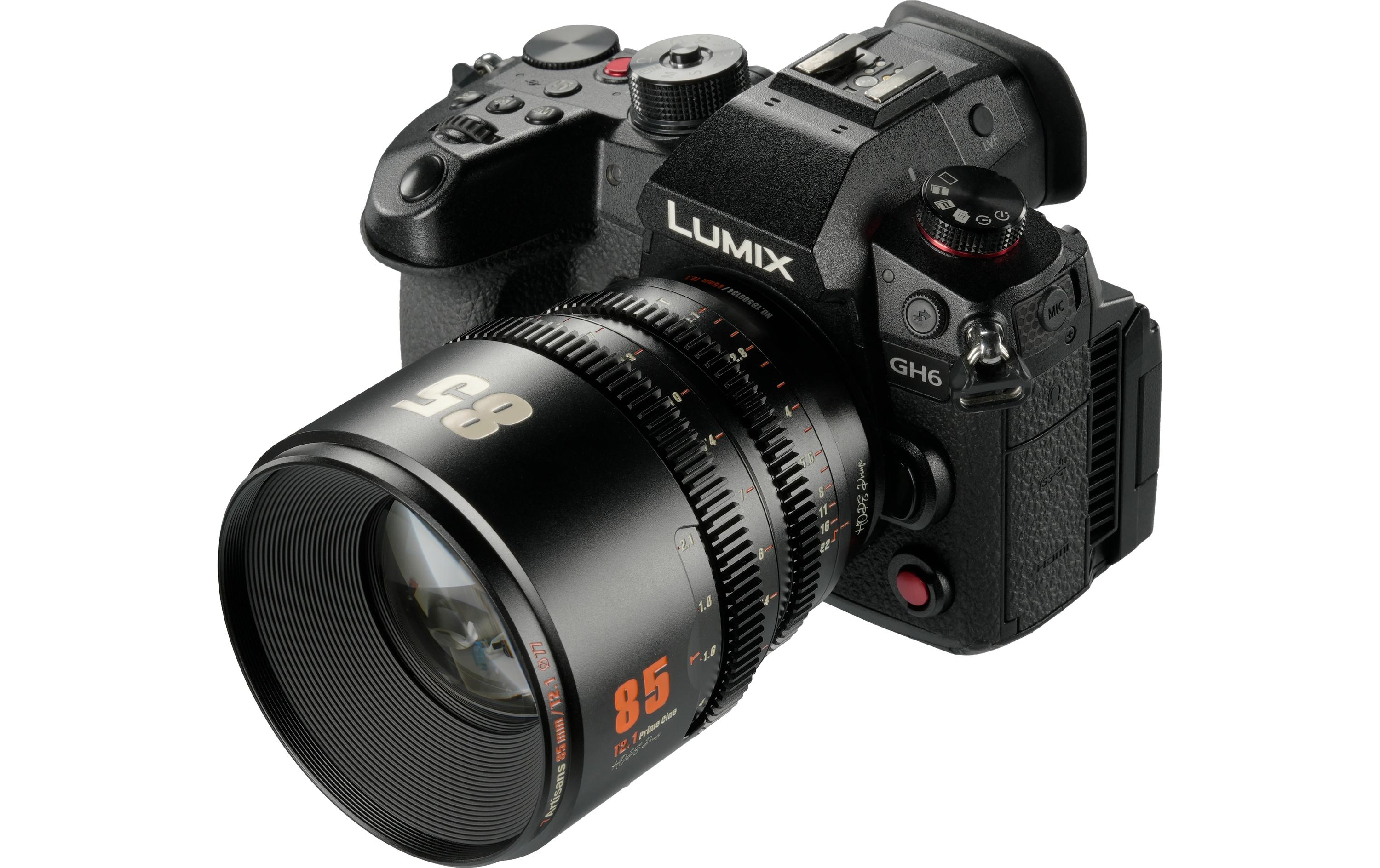 Festbrennweite 85mm T/2.1 – MFT<br>Kompaktes, leichtes Objektiv für Kameras mit Super35-Sensoren