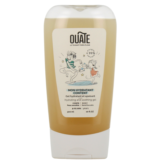 Ouate hydratant content 4-11 ans : gel corps apaisant - Peau sensible