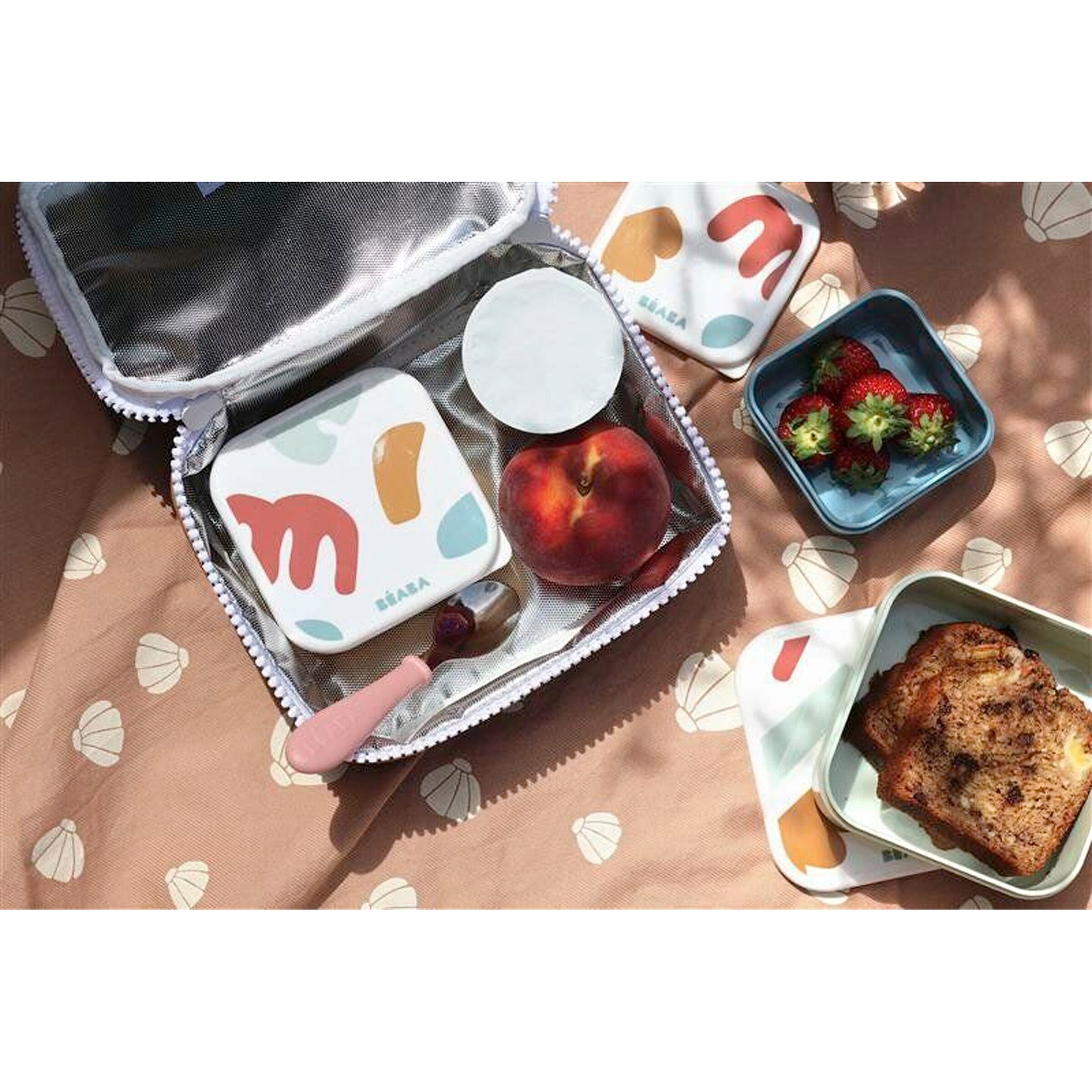 Beaba 3er-Set Snackboxen