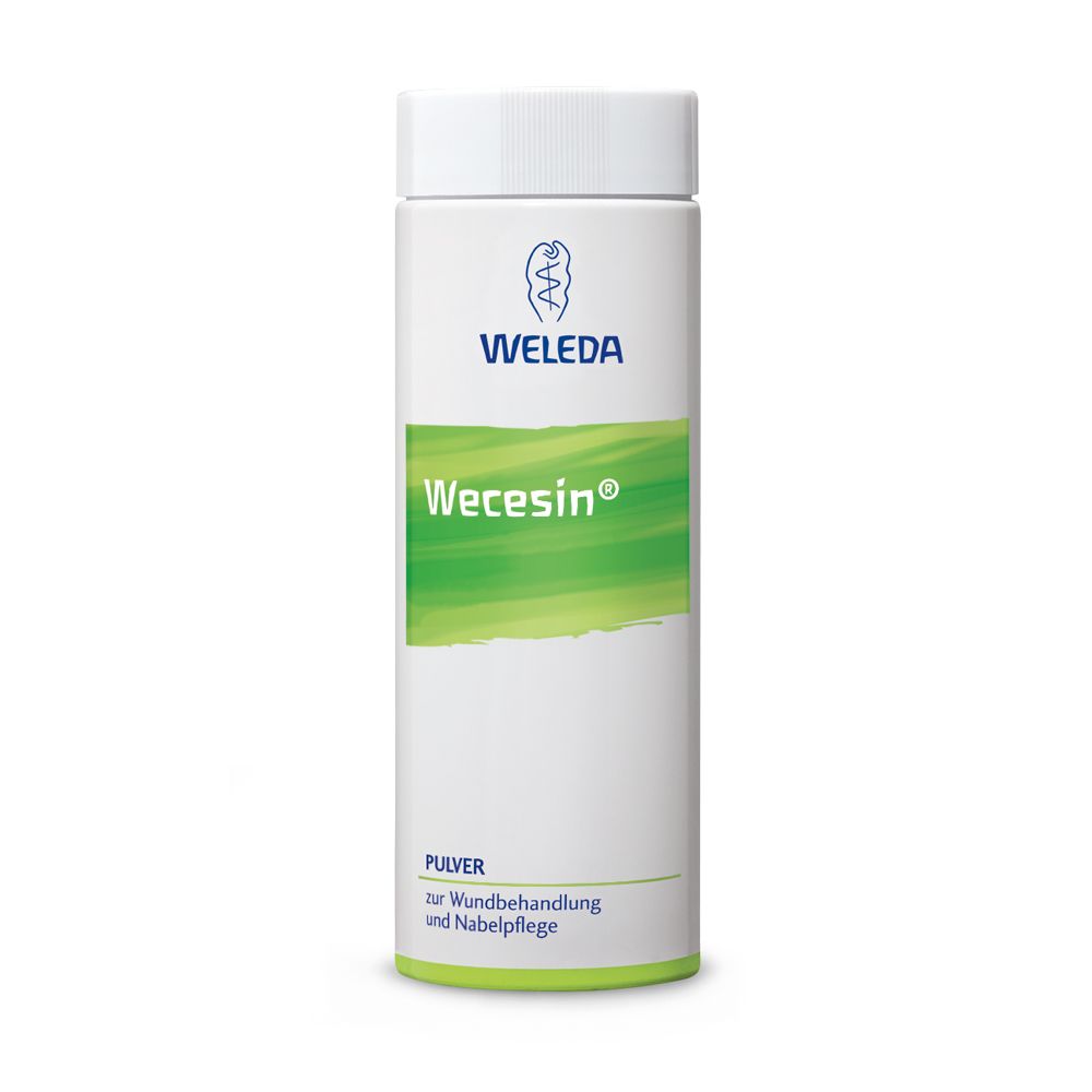 Wecesin® Pulver - Puder bei Schürfwunden, Ekzemen und zur Nabelpflege bei Neugeborenen