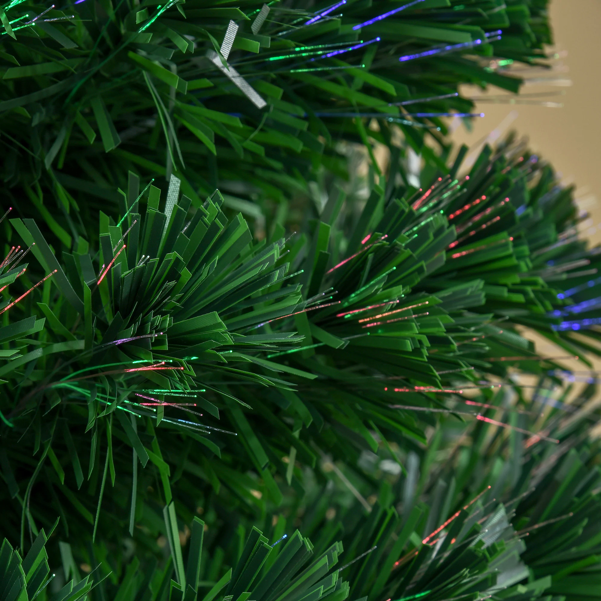 HOMCOM Weihnachtsbaum inklusive Metallständer grün 60 x 150 cm (ØxH)