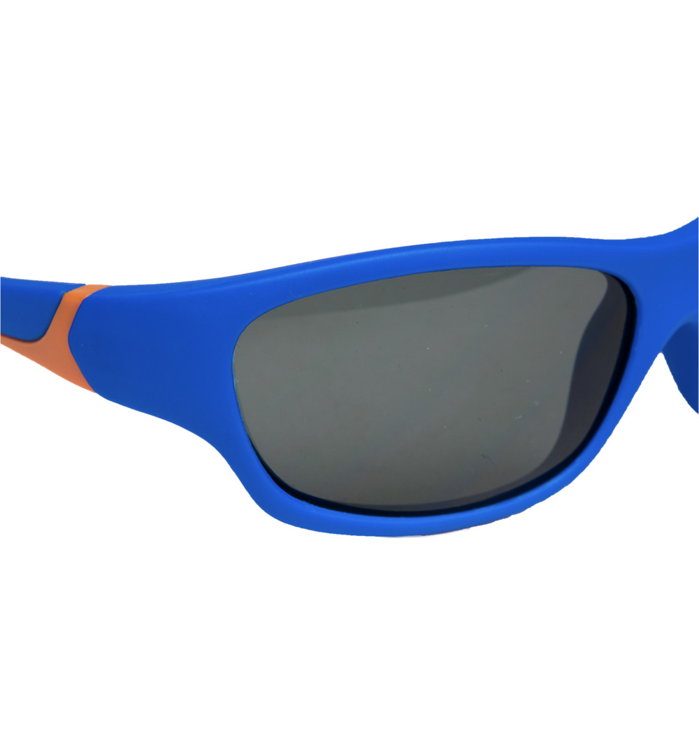 Melleson Zonnebril junior 3 – 8 jaar blauw oranje (1 stuk)