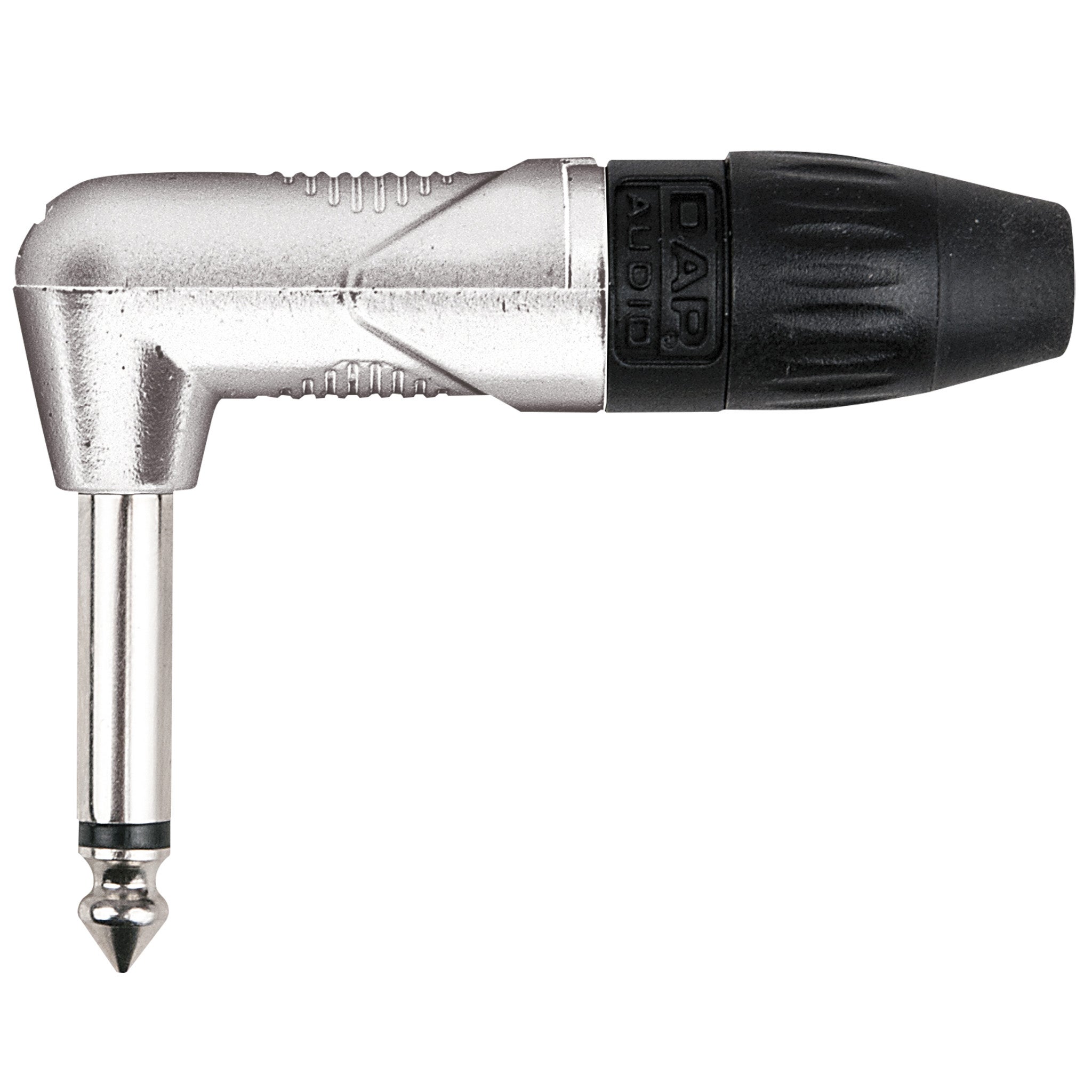 DAP JMX202 haakse 6.3mm jack plug mono zilver