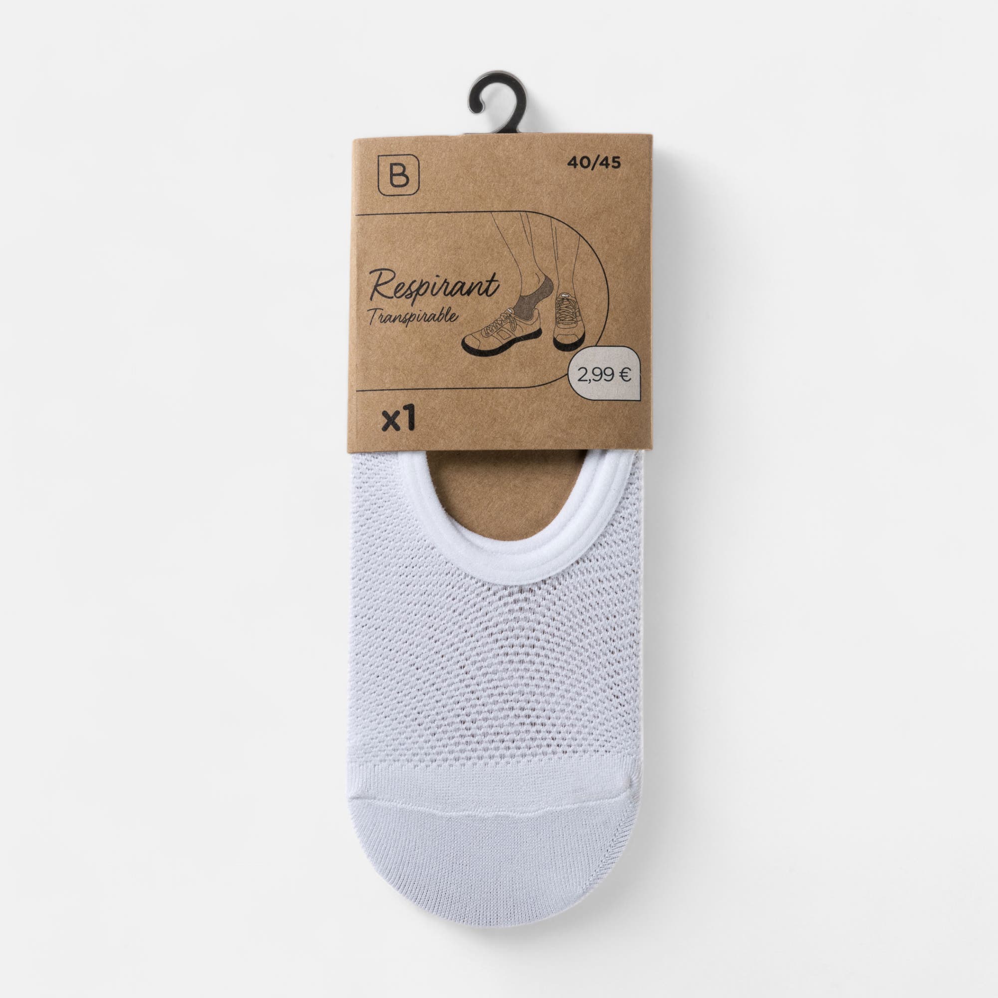 Chaussettes Homme blanc