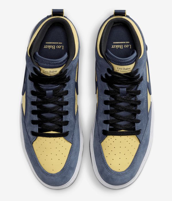 Nike SB React Leo Schuh (thunder blue saturn gold)